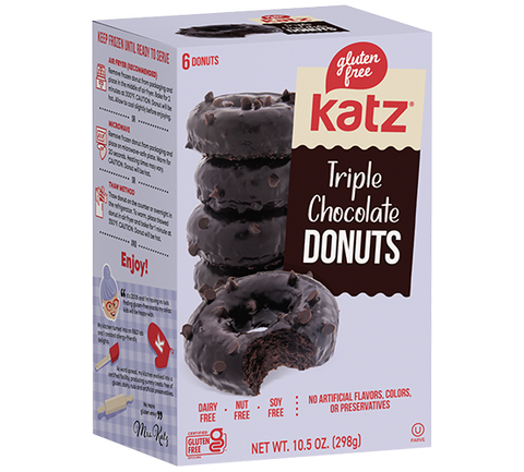 Katz Gluten Free Triple Chocolate Donuts