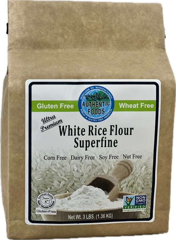 Authentic Foods Superfine White Rice Flour - 3