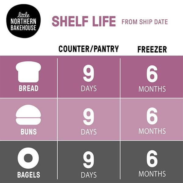 Little Northern Bakehouse Bagels, Plain - 4