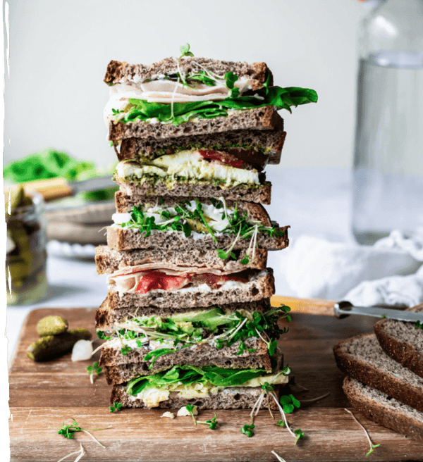 BFree Seeded Brown Sandwich Bread Loaf - 3