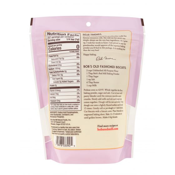 Bob's Red Mill Baking Powder - Case of 4 - 2