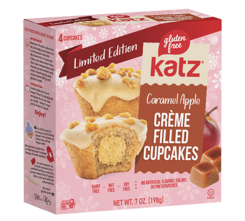 Katz Creme Filled Cupcakes, Caramel Apple