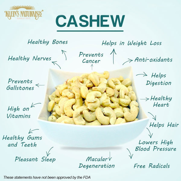 Klein's Naturals Deluxe Dry Roasted Cashews, UnSalted - 3
