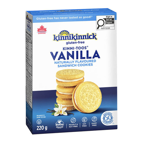 Kinnikinnick KinniToos Vanilla Sandwich Cookies - 1