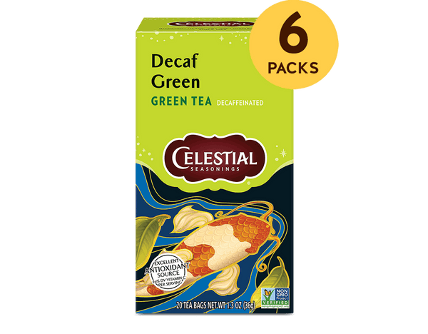 Celestial Seasonings Decaf Green Tea (6 Boxes) - 1