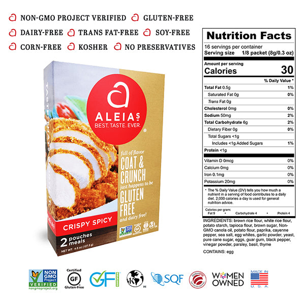 Aleia's Coat & Crunch, Crispy Spicy - 3