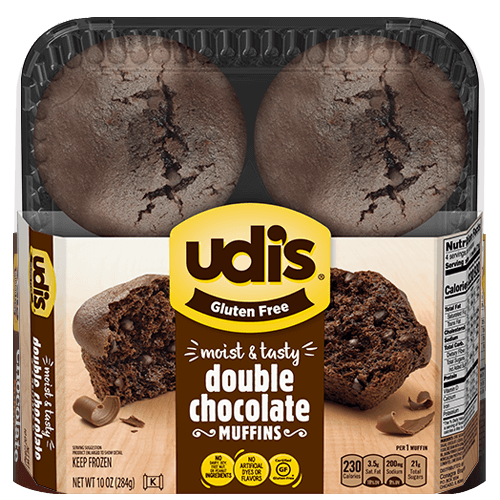 Udi's Double Chocolate Muffins - 1