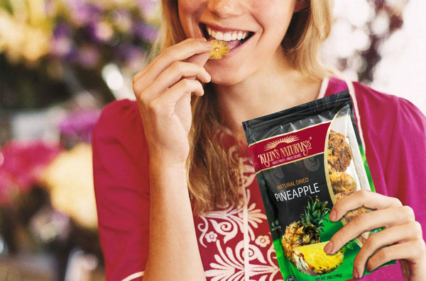 Klein's Naturals  Naturally Dried Unsweetened Pineapple Rings - 2