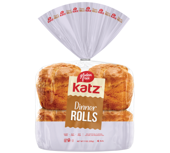 Katz Gluten Free Small Dinner Rolls - 1