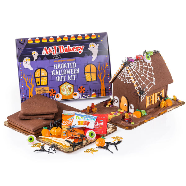 A&J Bakery Haunted Halloween House Cookie Kit - 4