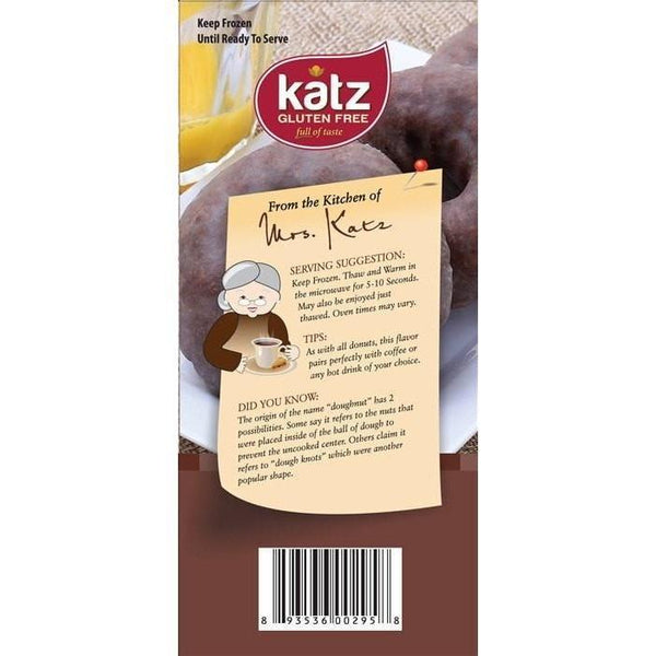 Katz Gluten Free Glazed Chocolate Donuts - 4