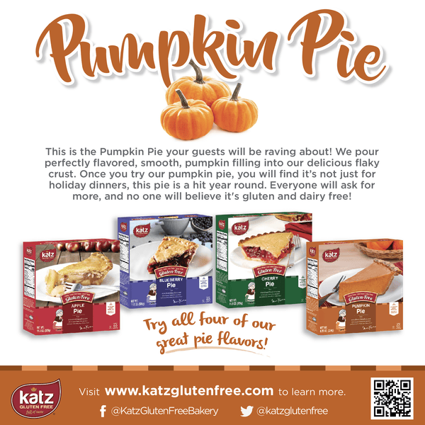 Katz Gluten Free Pumpkin Pie - 6