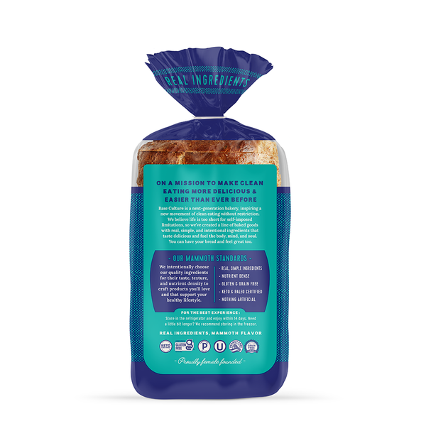Base Culture Gluten Free Keto 7 Nut & Seed Bread - 2