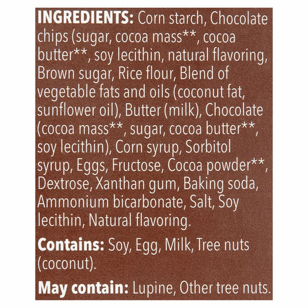 Schar DOUBLE CHOCOLATE Soft Baked Cookies - 5