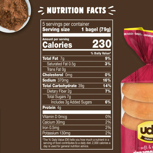 Udi's Cinnamon Raisin Bagels - 4