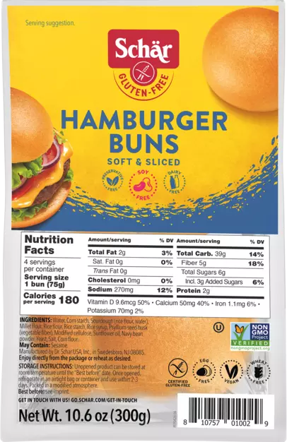 Schar Hamburger Buns - 1