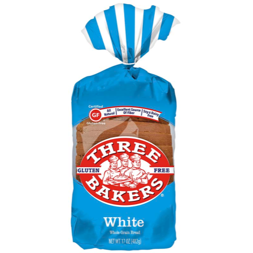 Three Bakers Whole Grain White Bread - 1