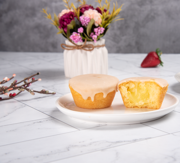 Katz Creme Filled Cupcakes, Lemon - 4