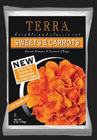 Terra Chips Sweets and Carrots  - 5oz - Case of 12 - 1