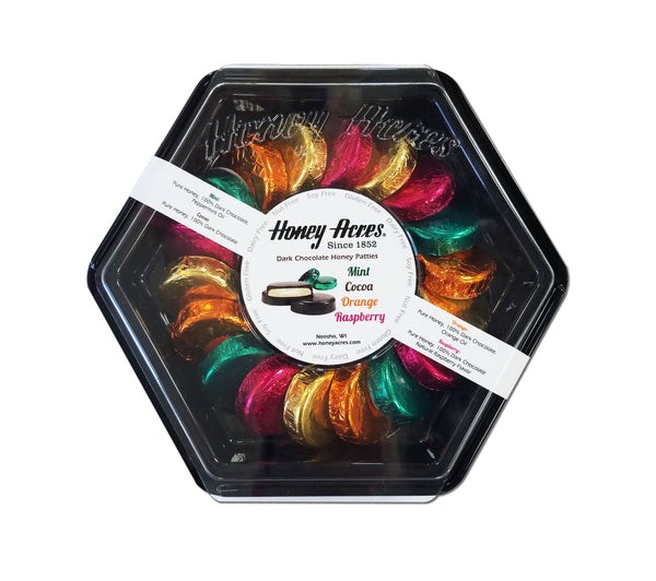 Honey Acres Dark Chocolate Honey Truffles Gift Box, Assorted - 1