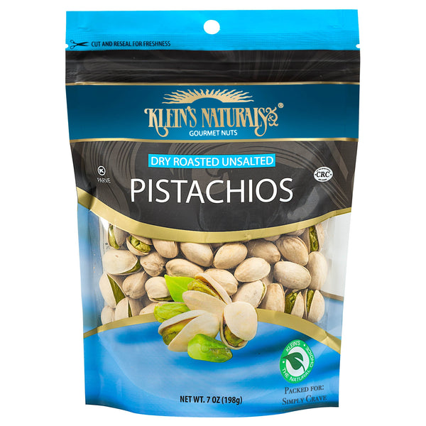 Klein's Naturals Gourmet Pistachios, Roasted UnSalted - 1