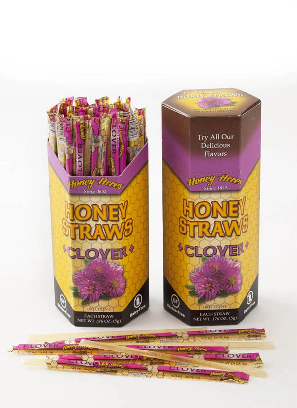 Honey Acres Honey Straws, Clover Honey - 1