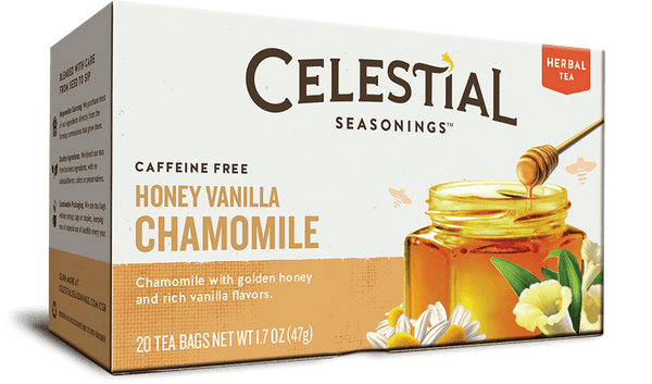 Celestial Seasonings Honey Vanilla Chamomile Herbal Tea (6 Boxes) - 1