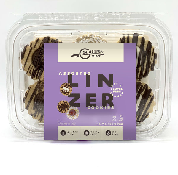 Gluten Free Palace Vanilla Linzer Trio Cookies - 1
