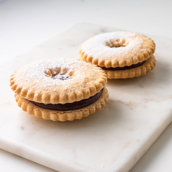 A&J Bakery Raspberry Linzer Cookies - 1