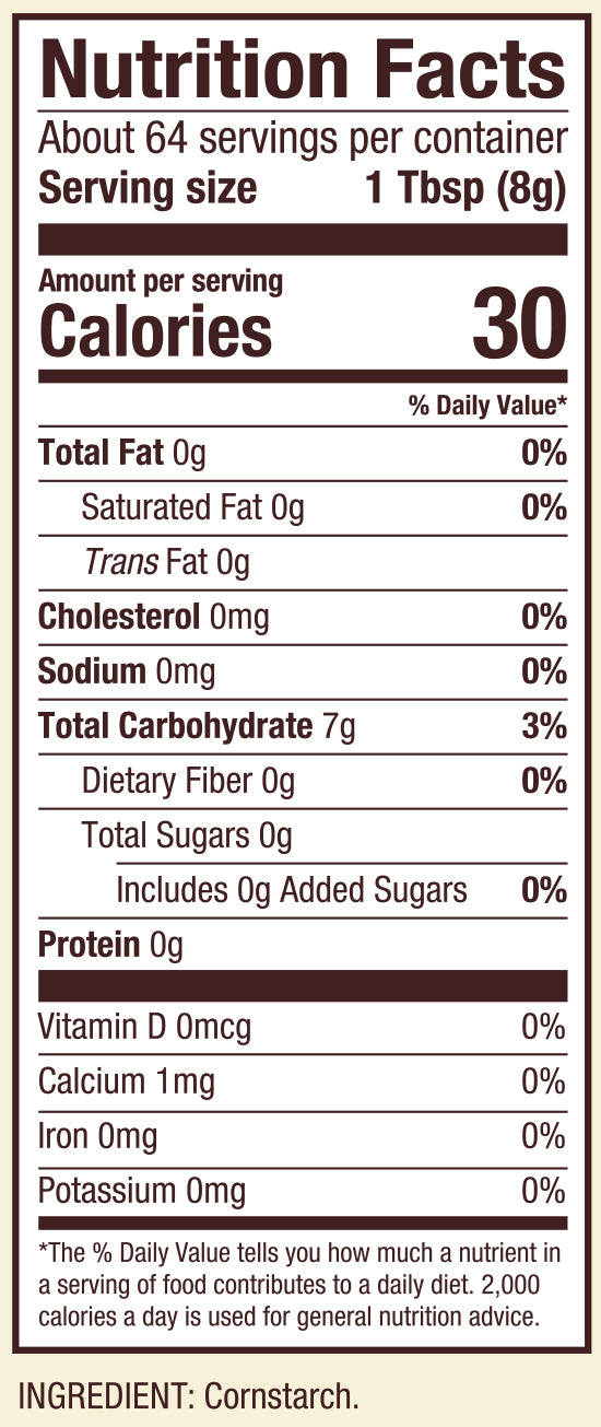 Bob's Red Mill  Corn Starch - Case of 4 - 3