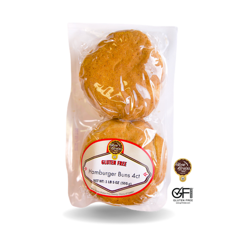 New Grains Hamburger Buns [3 Pack]