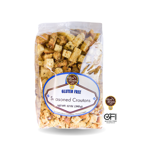 New Grains Seasoned Croutons [3 Pack] - 1