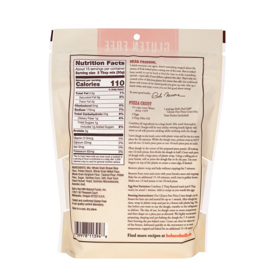 Bob's Red Mill Pizza Crust Mix- Case of 4 - 2