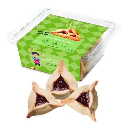 Gluten Free Palace RASPBERRY Hamentaschen Cookies