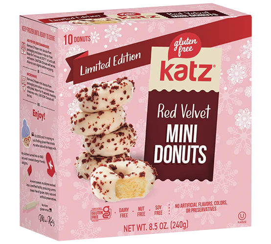 Katz Mini Donuts - Red Velvet - 1
