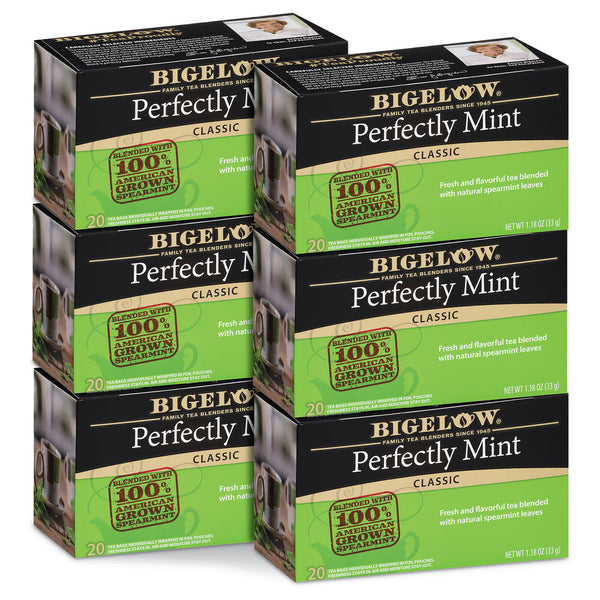 Bigelow Tea, Perfectly Mint Classic Tea - 3
