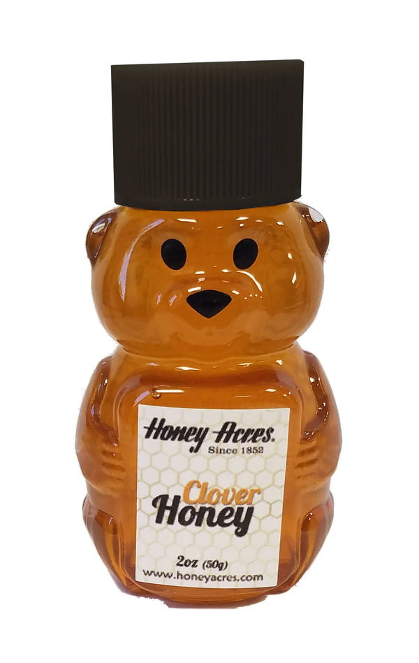 Honey Acres Honey, Pure Clover Honey Bear - 3