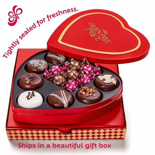 GFP Heart Shaped Chocolate Heart Tin - 2