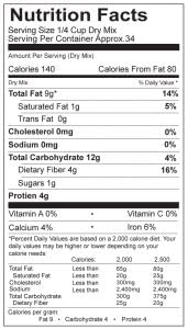Rorie's Grain Free Flour Blend - 4