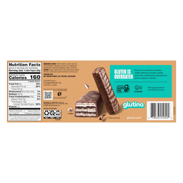 Glutino Chocolate Wafers - 8