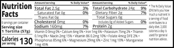 Food For Life Whole Grain Brown Rice Tortillas, 12 Oz (Case of 12) - 6