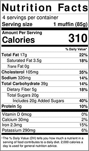 O'Doughs Muffins, Double Chocolate - 2
