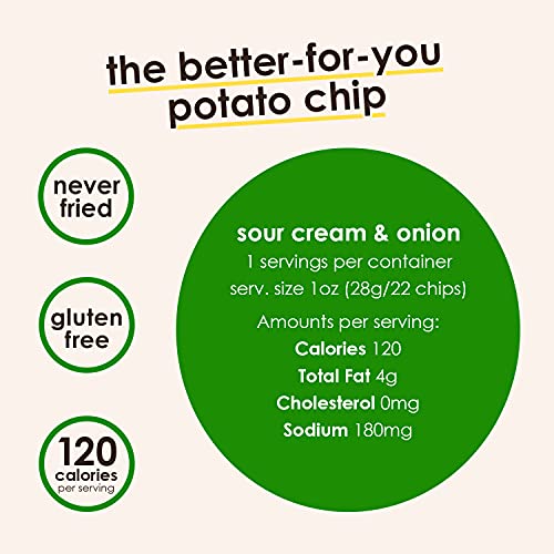 Popchips, Gluten Free Sour Cream & Onion, 5 Oz Bag (Case of 12) - 4