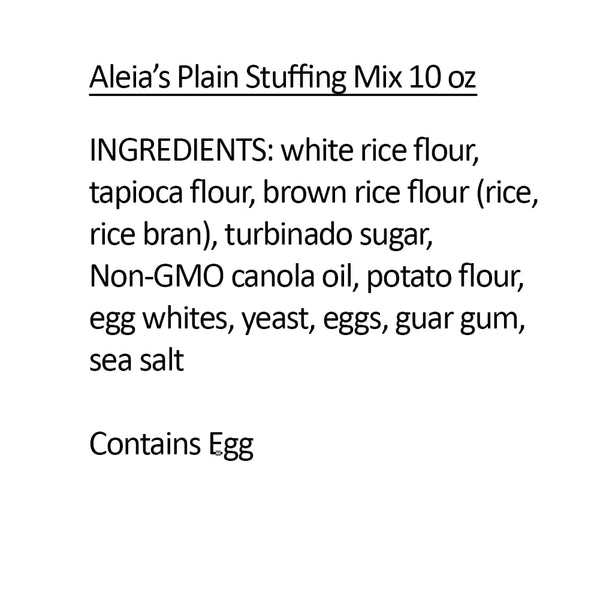 Aleia's Plain Stuffing Mix - 3