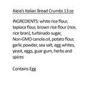 Aleia's Italian Bread Crumbs - 7