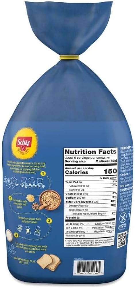 Schar Artisan Baker White Bread, - 2