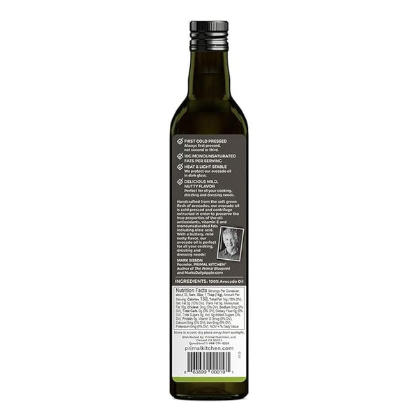 Primal Kitchen Avocado Oil, Extra Virgin - 2