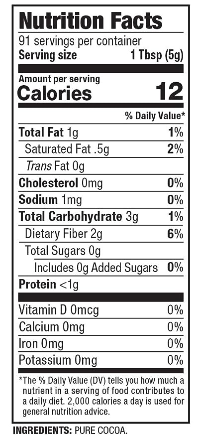 Gefen  Cocoa Powder -  16 oz - 2