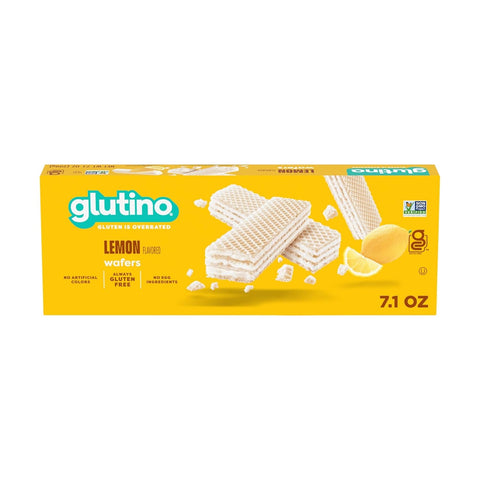 Glutino Lemon Flavored Wafers