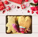 A & J Bakery Heart Cookie Decorating Kit - Extra Large Cookies - 6